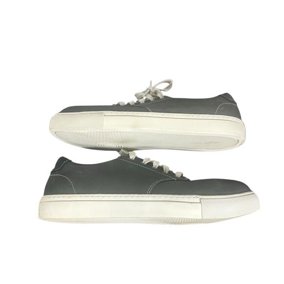 Mellow Walk Black Leather Sneakers Women’s 10 E Wide Non-Slip Work Shoes - Picture 3 of 10